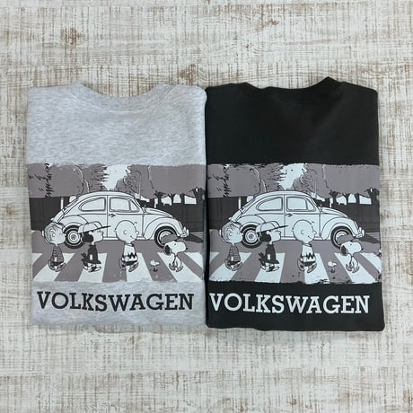 VW ×PEANUTS　コラボ　裏毛トレーナー　アビーロード SVW-002