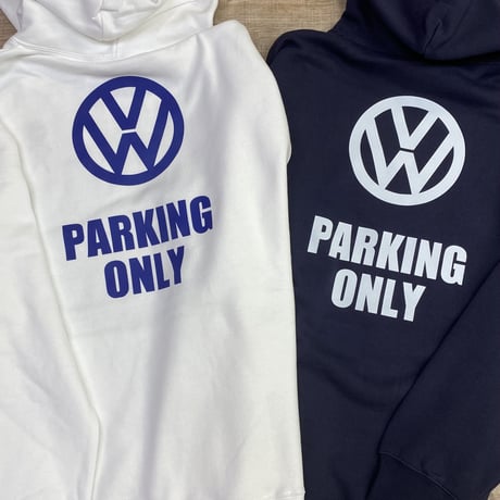 VW バブルヘッド刺繍　裏毛プルパーカー　BVW9301M