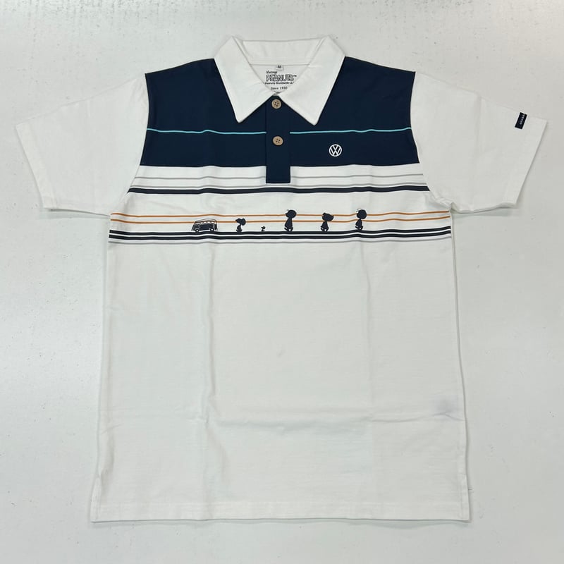 PEANUTS×VW ランダムボーダーポロ SVW1142-271 | SUN & WEARG