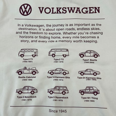 VW オールスターズ　裏毛フルジップパーカー　EVW9300M