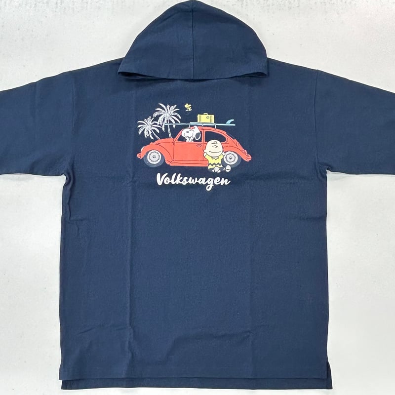 PEANUTS×VW SURF Beetle with Charlie Hoodies-T S