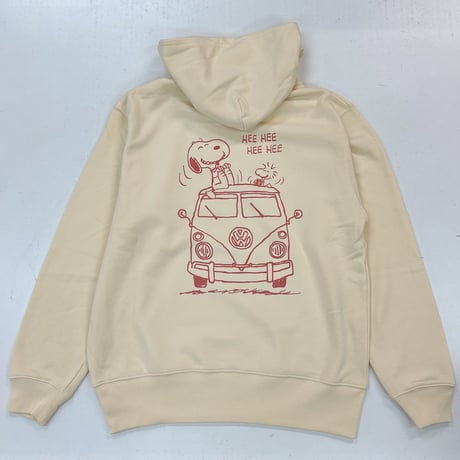 VW&PEANUTS 　BUSプリントプルパーカー SVW1343-112