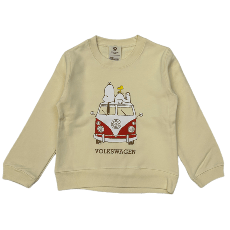 VW×PEANUTS　コラボ　BUSプリント　KIDSトレーナーSVW6333-801