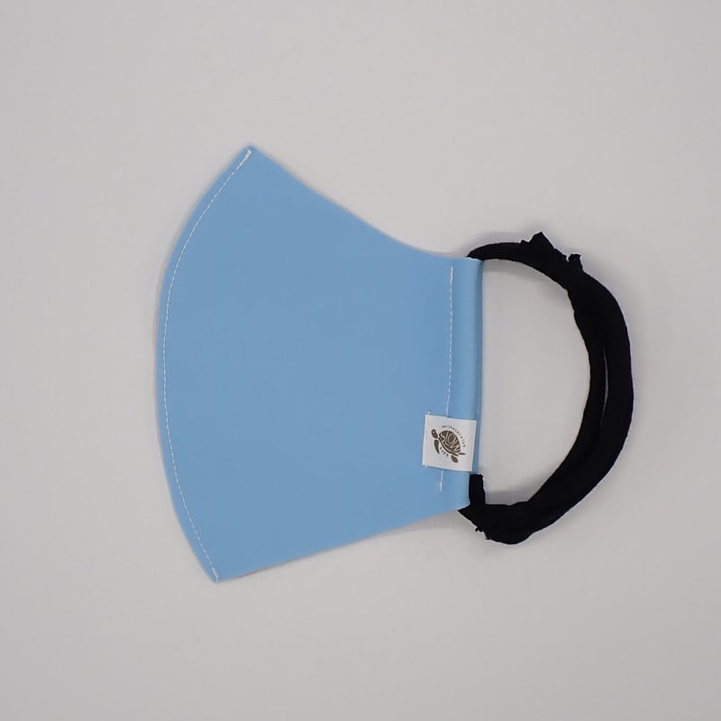 在庫僅少】【選べる耳ひも♪】✨サックスブルー｜｜ダブルエアロ