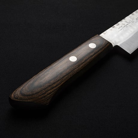 小三徳包丁｜No.35｜VG10ステンレス 積層槌目  口金無  スコッチ