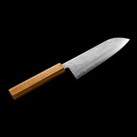 三徳和包丁｜No.17｜VG1ステンレス 鍛造梨地 エンジュ | 越前打