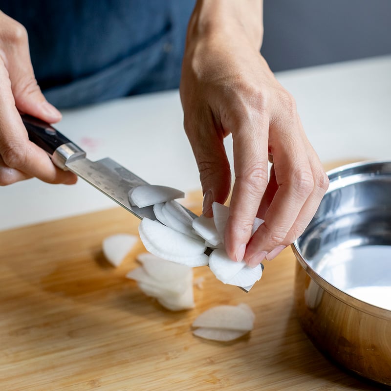 小菜切｜No.38｜VG10ステンレス 積層 口金無 スコッチ | 越前打