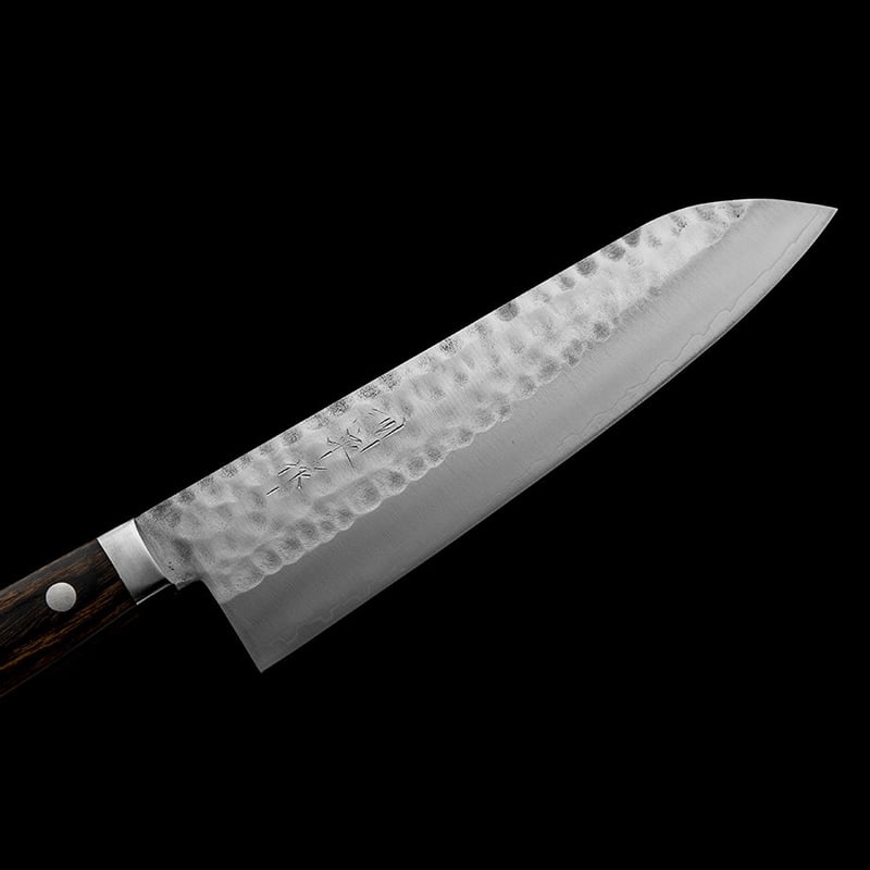 牛刀｜No.19｜VG1ステンレス 槌目 口金有 スコッチ | 越前打刃物 増谷