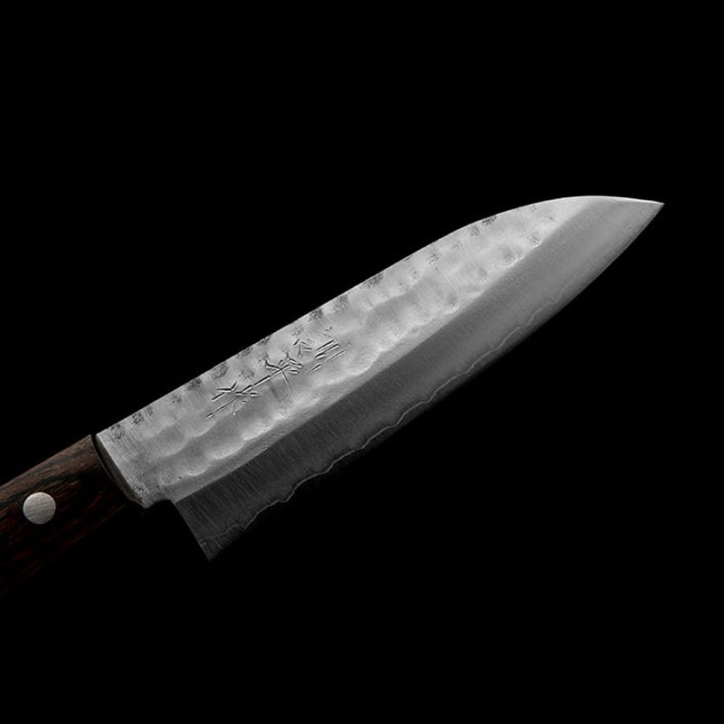 小三徳包丁｜No.1｜VG1ステンレス 槌目 口金無 スコッチ | 越前打刃物