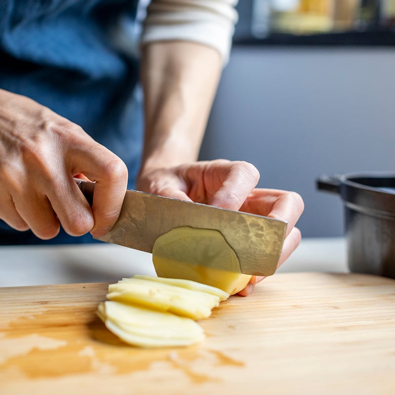 小菜切｜No.38｜VG10ステンレス 積層 口金無 スコッチ | 越前打