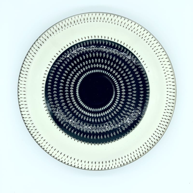 森喜窯 森山健治】飛び鉋皿5寸 | amaoto