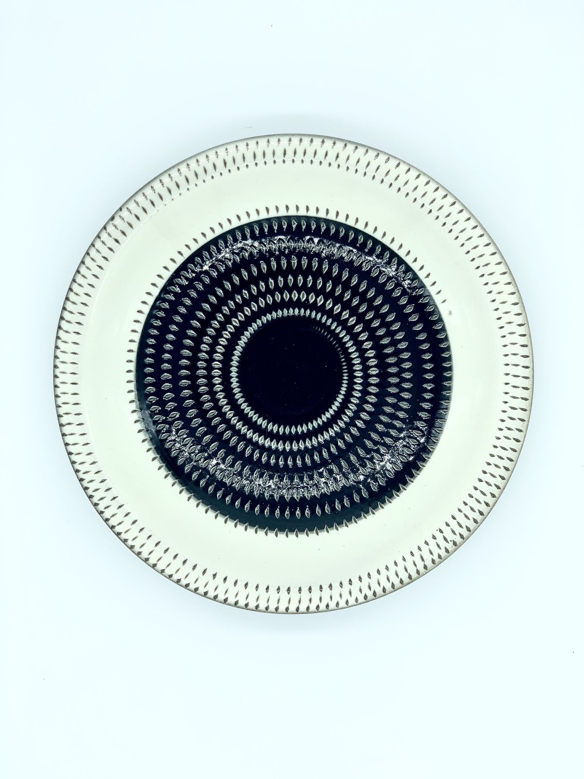 森喜窯 森山健治】飛び鉋皿5寸 | amaoto