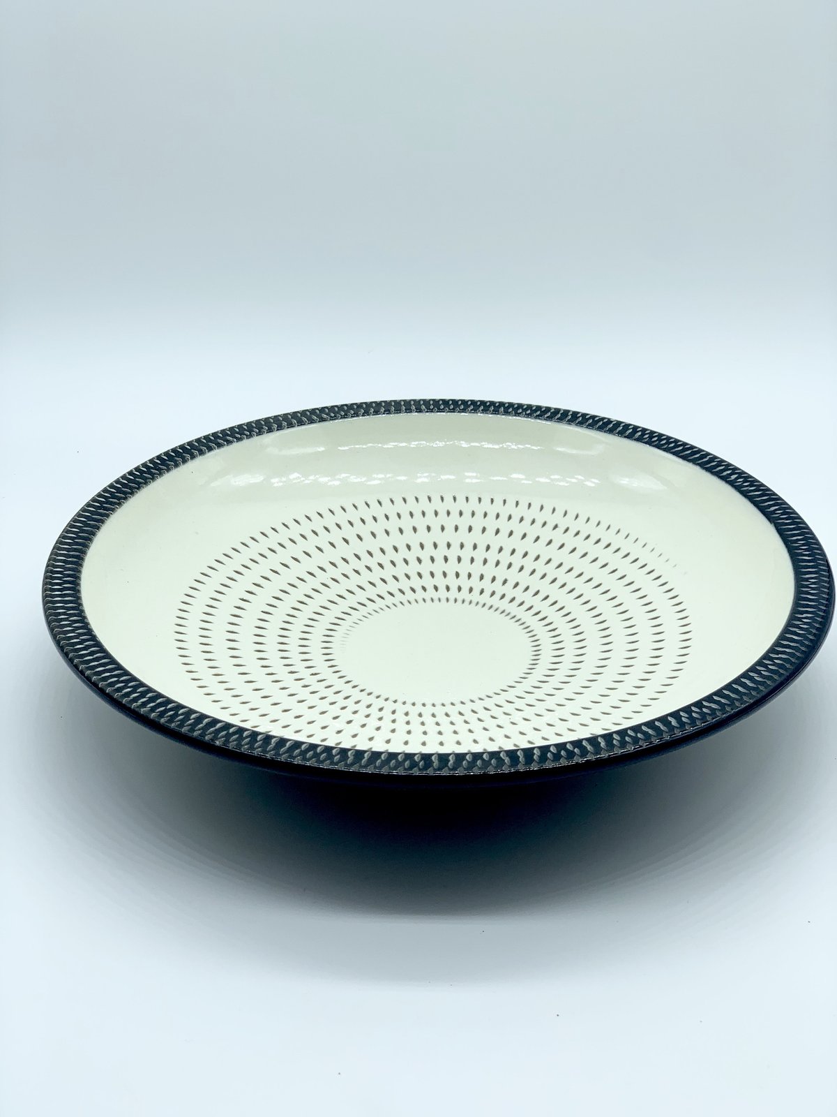 森山窯　七寸皿　7寸皿　押文　押紋　深皿 fit=scale-down,w=1200