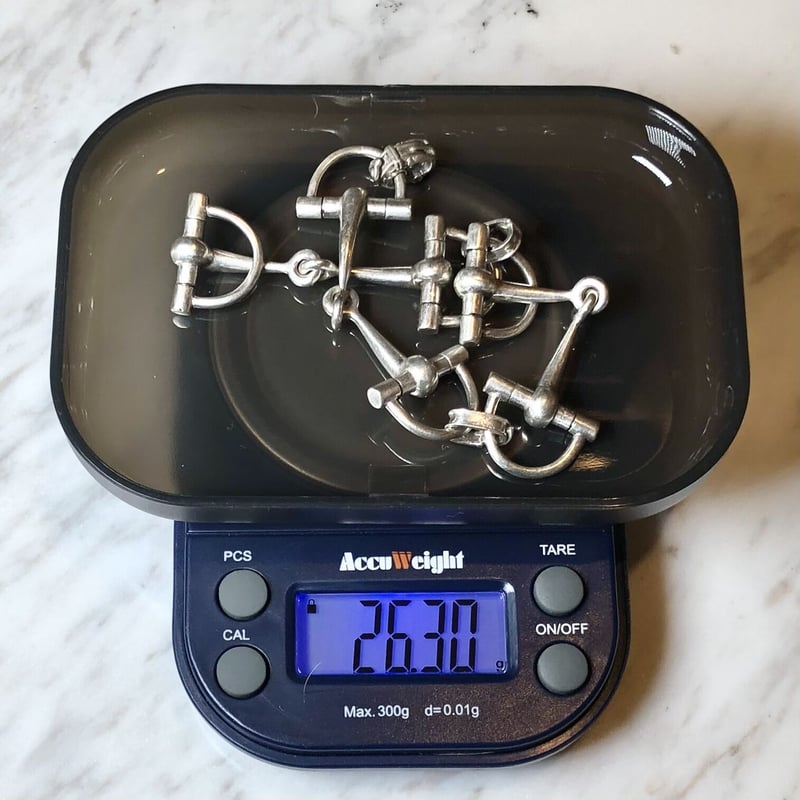 vintage HERMÈS silver bracelet 