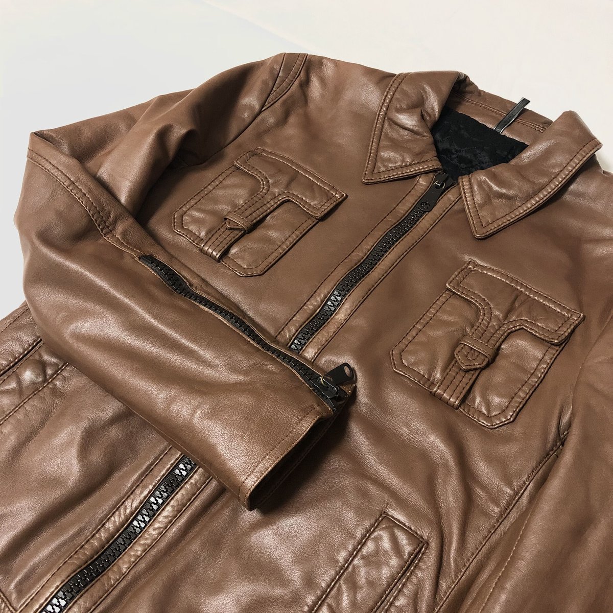05AW Tポケット レザージャケット ディオールオム Dior Homme 05AW Tポケット レザージャケット ディオールオム Dior Homme