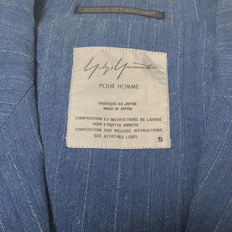 archive 1996SS YOHJI YAMAMOTO POUR HOMME cut-wo