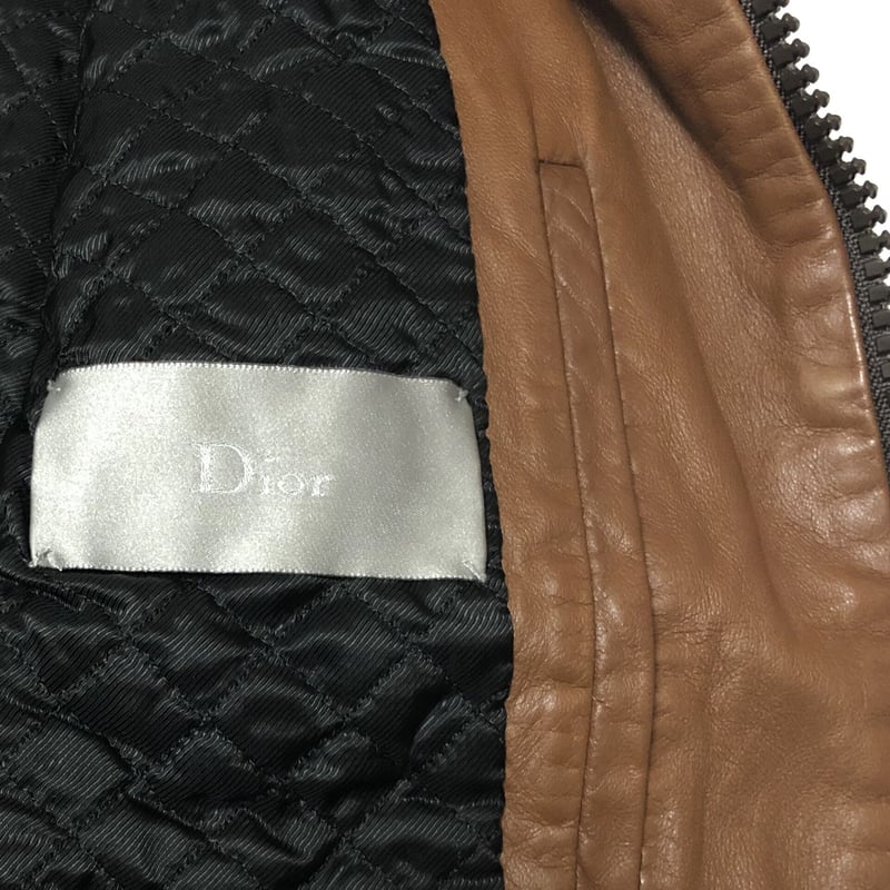 希少】Dior　ディオール　ブルゾン　レザージャケット　Y2K archive 希少】Dior ディオール ブルゾン レザージャケット Y2K archive