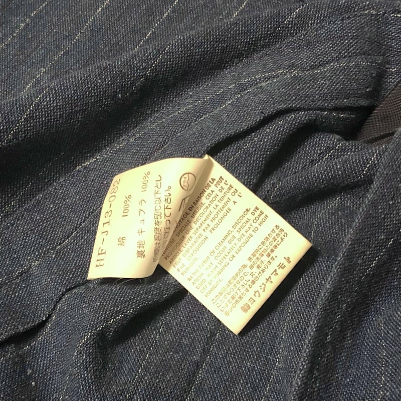 archive 1996SS YOHJI YAMAMOTO POUR HOMME cut-wo archive 1996SS YOHJI YAMAMOTO POUR HOMME cut-wo
