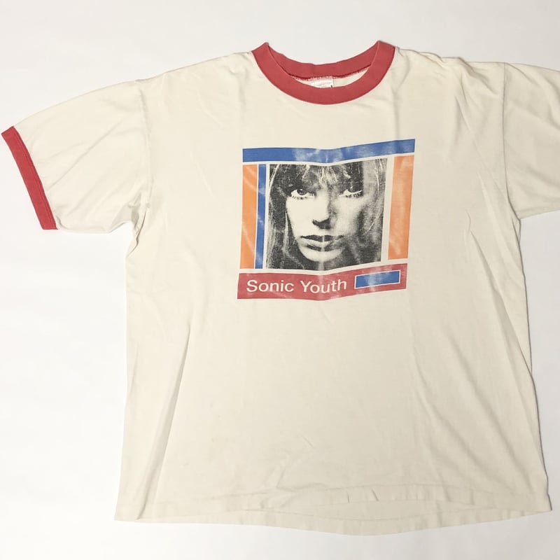 vintage 1990's SONIC YOUTH×Jane Birkin music te vintage 1990's SONIC YOUTH×Jane Birkin music te