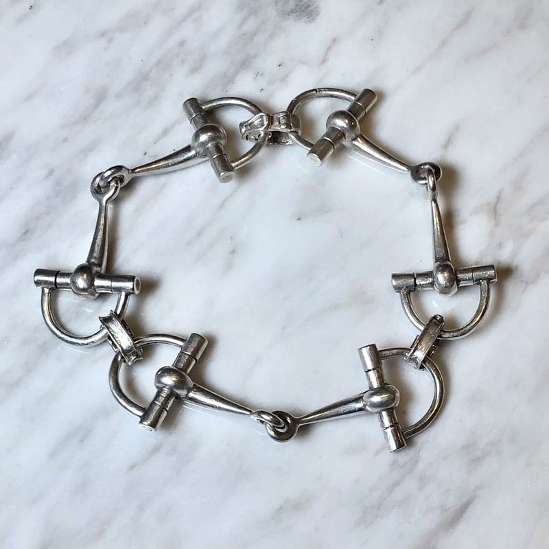 vintage HERMÈS silver bracelet vintage HERMÈS silver bracelet