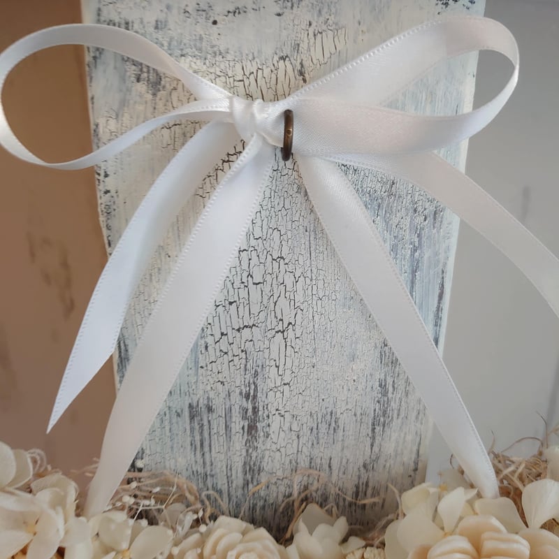 ブーメランリース /ナチュラルホワイト | flower miscellaneous good