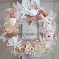 ナチュラルリース /ブルーシェル | flower miscellaneous goods-M