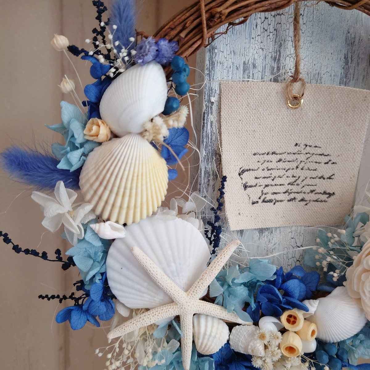 ◇サマーリース◇ナチュラルリース◇ベッチーズブルー ベッチーズ