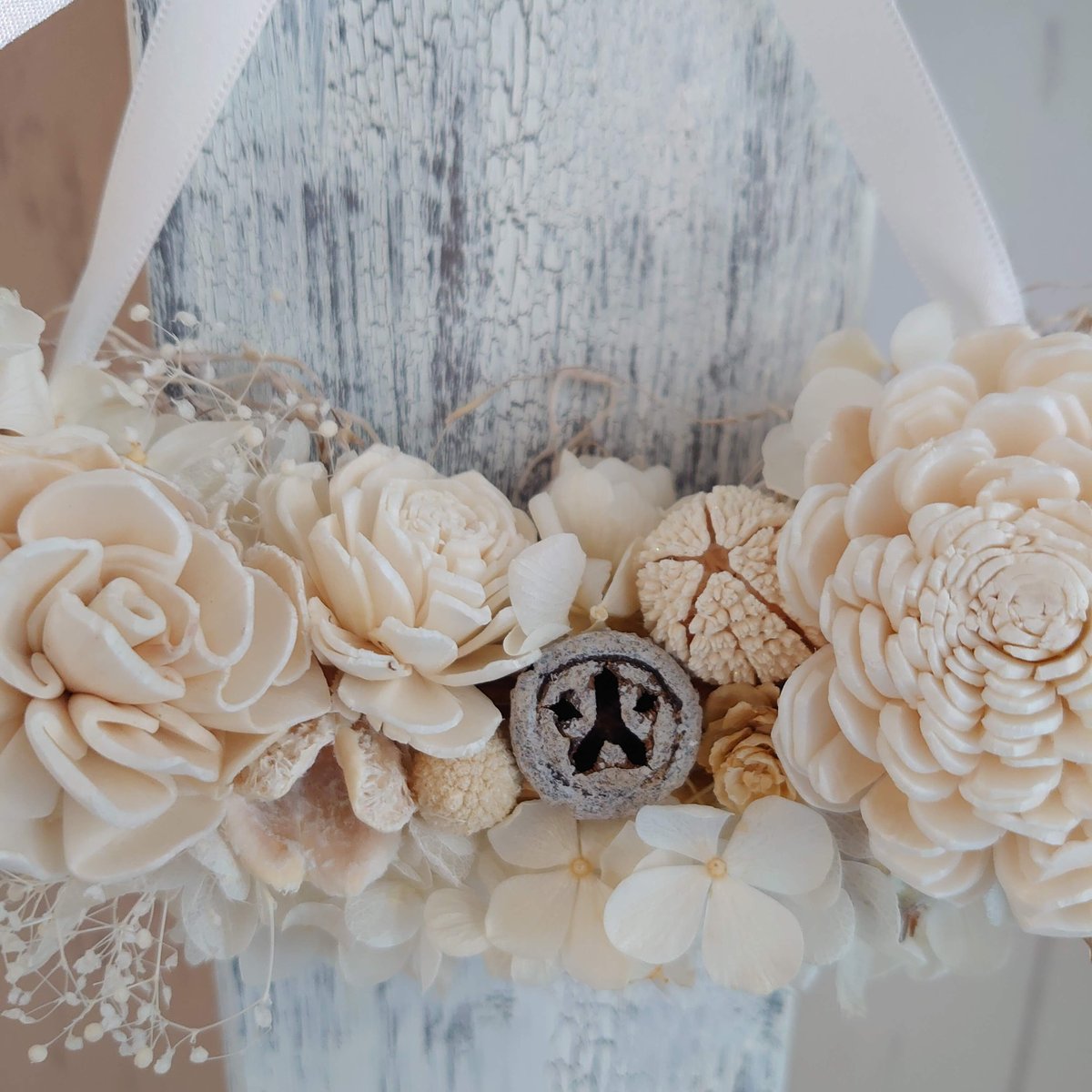 【おまとめ】ブーメランリース☘コットン おまとめ】ブーメランリース☘コットン ブーメランリース /ナチュラル