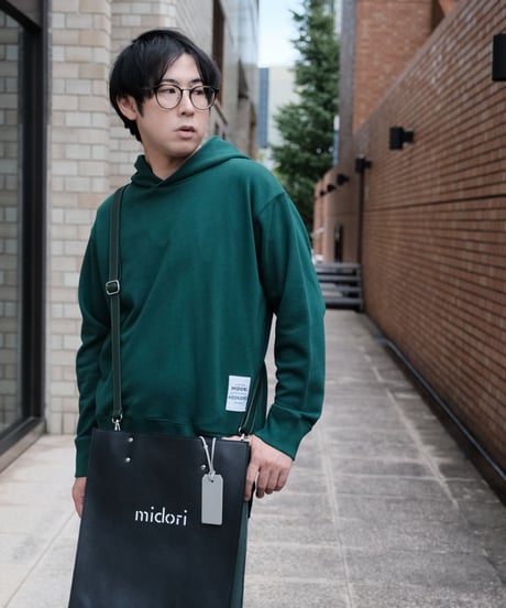 Inmost green tote bag BLK