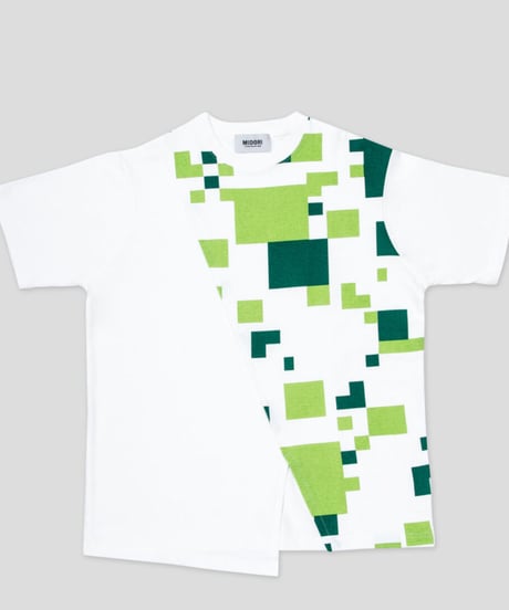 Switching Tee shirt WHT