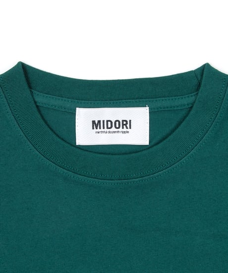 Switching Tee shirt GRN