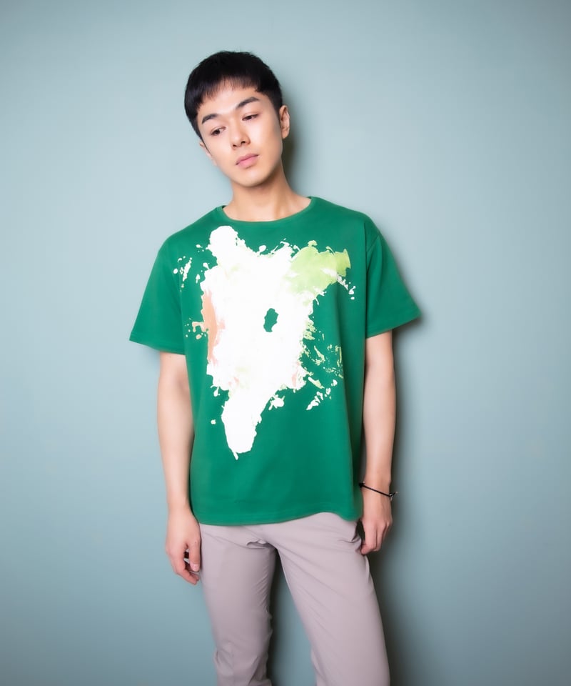 Canvas TEE-shirt Special GRN | MIDORI mirthful