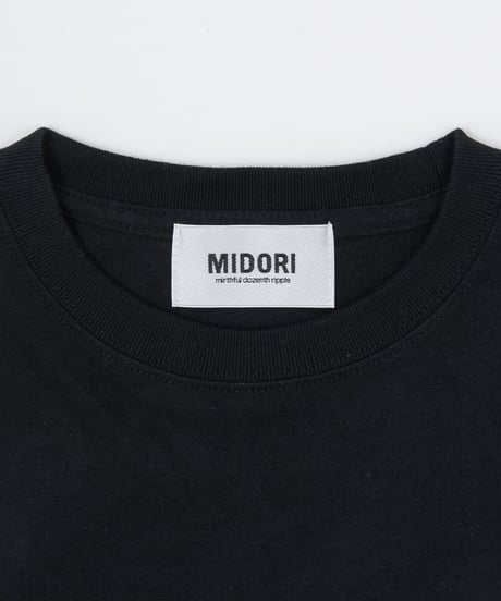 Switching Tee shirt BLK