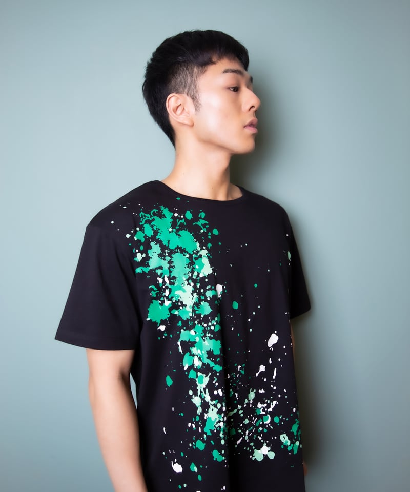 Canvas TEE-shirt Limited BLK | MIDORI mirthful 