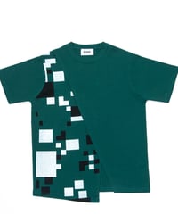 Switching Tee shirt GRN