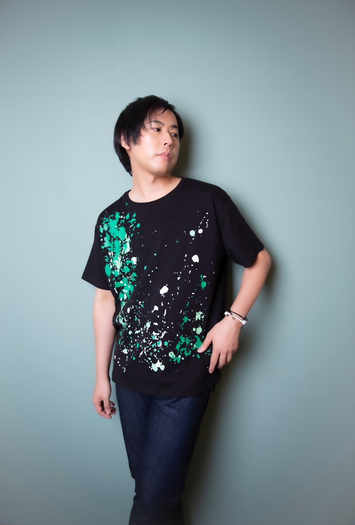 Canvas TEE-shirt Limited BLK | MIDORI mirthful