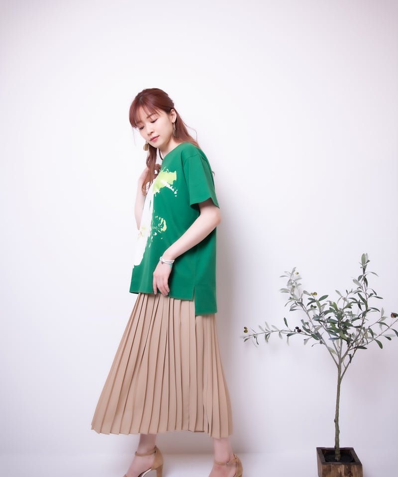Canvas TEE-shirt Special GRN | MIDORI mirthful