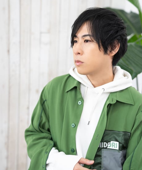【限定600着】Overlapping shirt GRN