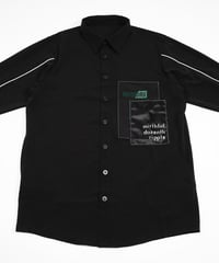 Overlapping shirt BLK