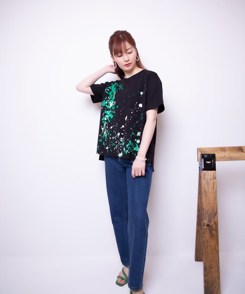 Canvas TEE-shirt Limited BLK | MIDORI mirthful 