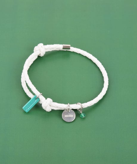 【限定900個】#016D5A Bracelet (WHT)