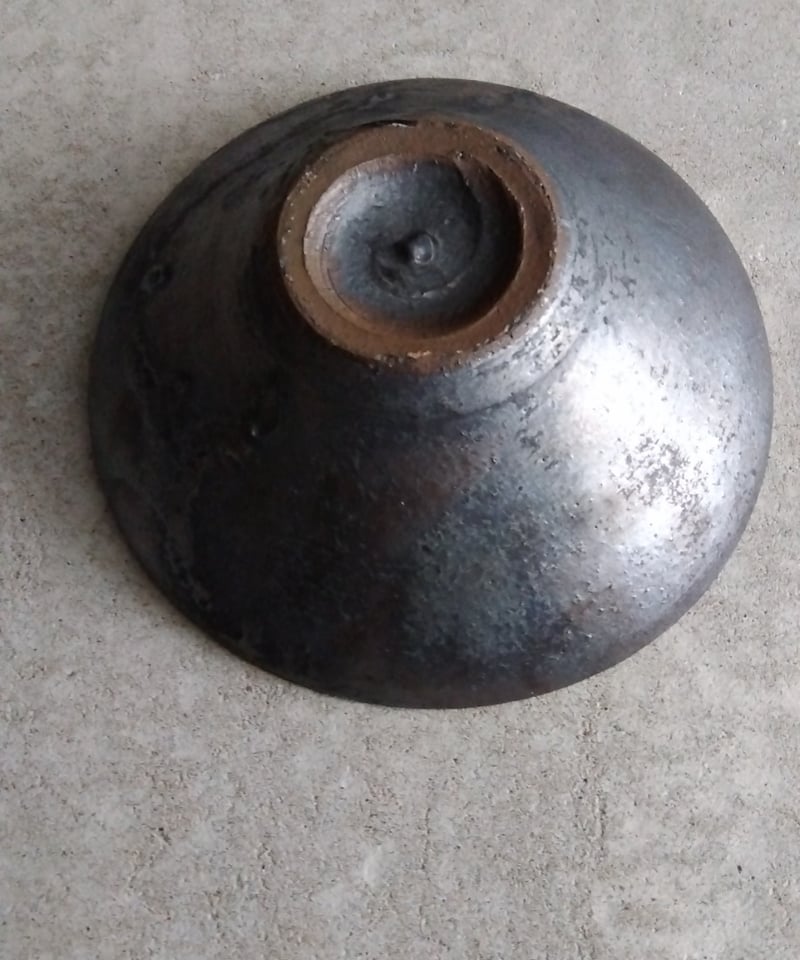 8寸すり鉢形鉢 鉄釉 | 禽々
