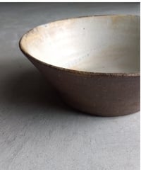 おかず鉢　鉄釉