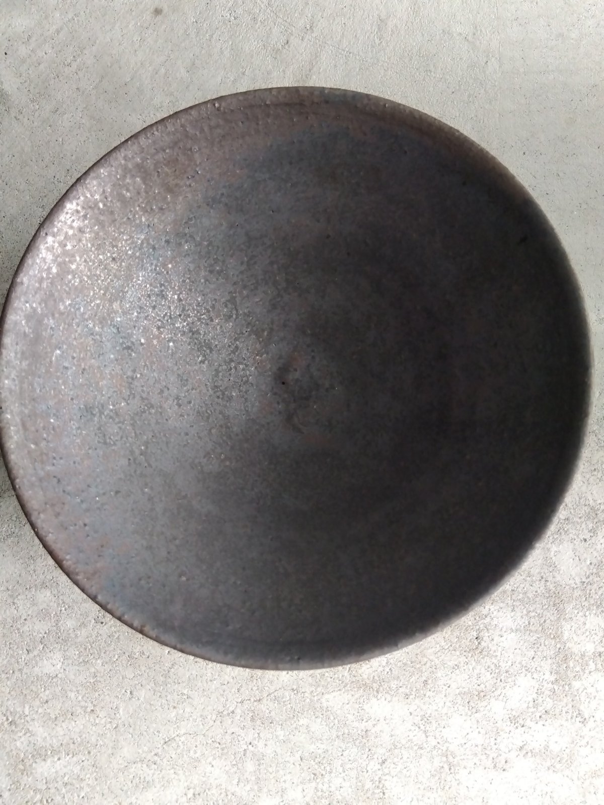 すり鉢型小鉢 鉄釉 | 禽々