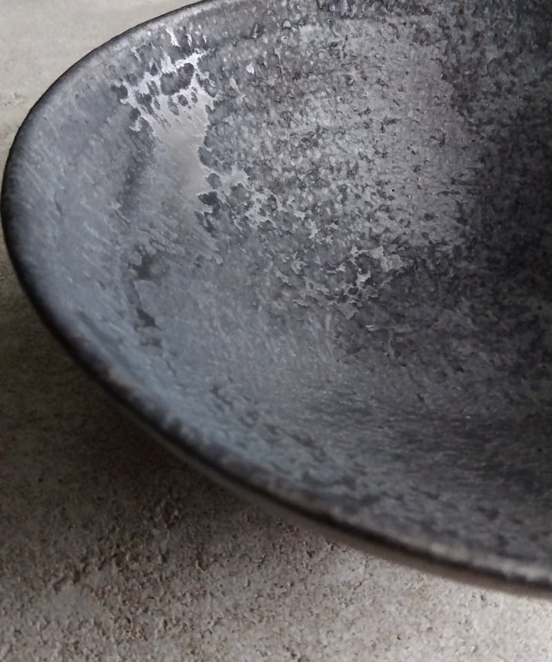 ◻️作家 遠藤素子さん◻️ すり鉢形鉢 8寸 鉄釉◻️2点◻️新品未使用