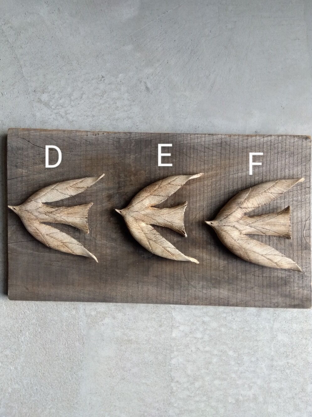 飛ぶ鳥の壁掛け 5-D | 禽々