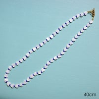 ハートシェルネックレス40cm