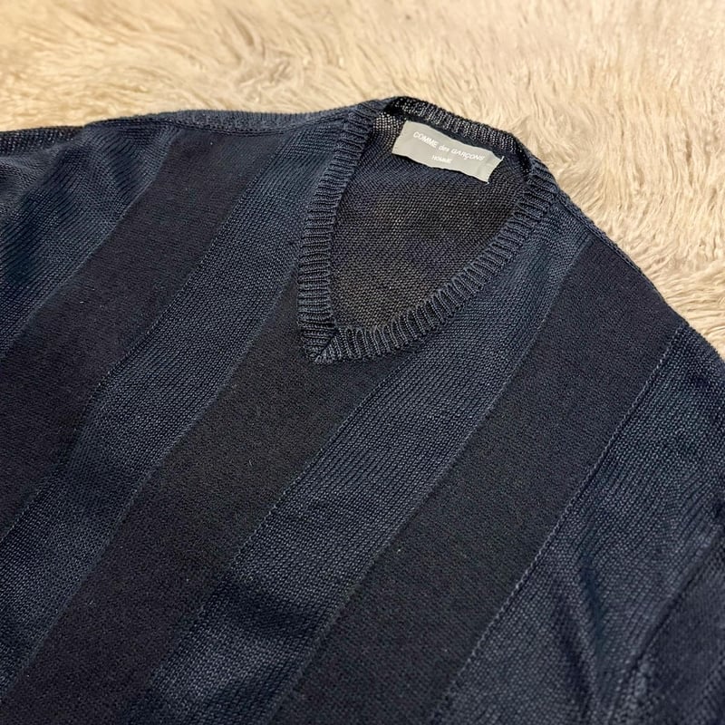 90s COMME des GARCONS HOMME リネンニット 田中オム 90s COMME des GARCONS HOMME リネンニット 田中オム