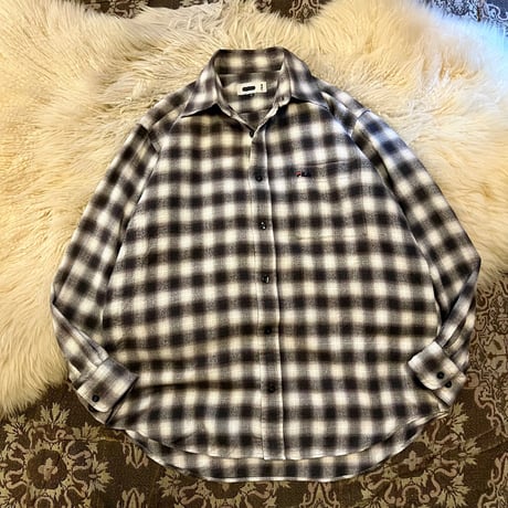 RRL cotton ombre check shirt シャドーチェック シャドーチェックシャツ | STORES