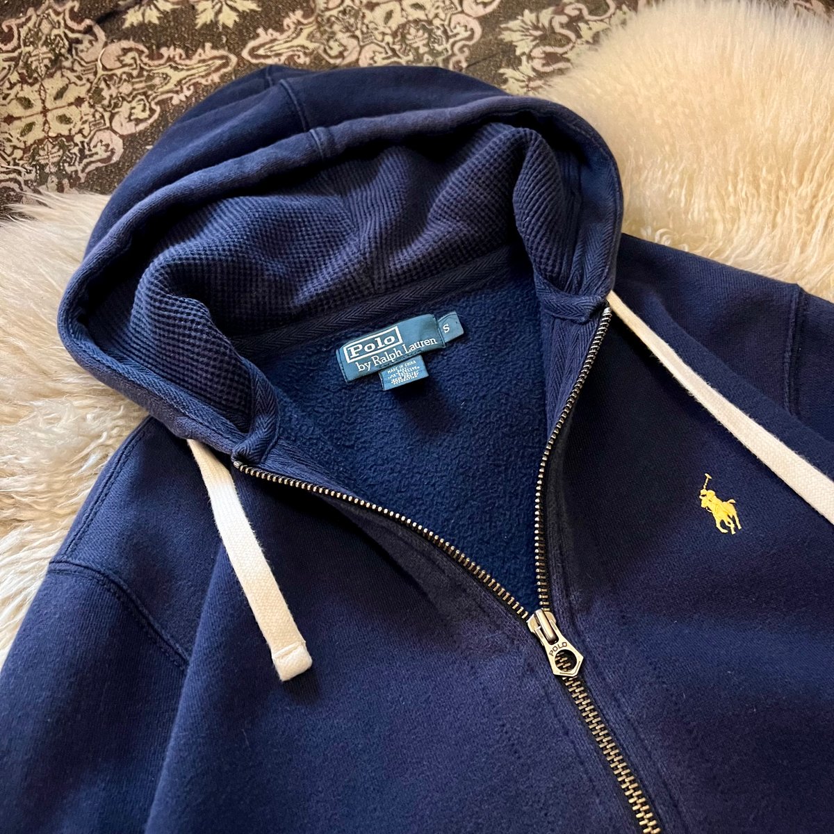 トップス 90s Polo by Ralph Lauren Full-Zip Hoodie 90s~ “Polo by Ralph Lauren” zip up hoodie 】 |